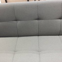 Area Sofa Bed -Black Leg/Gray Fabric