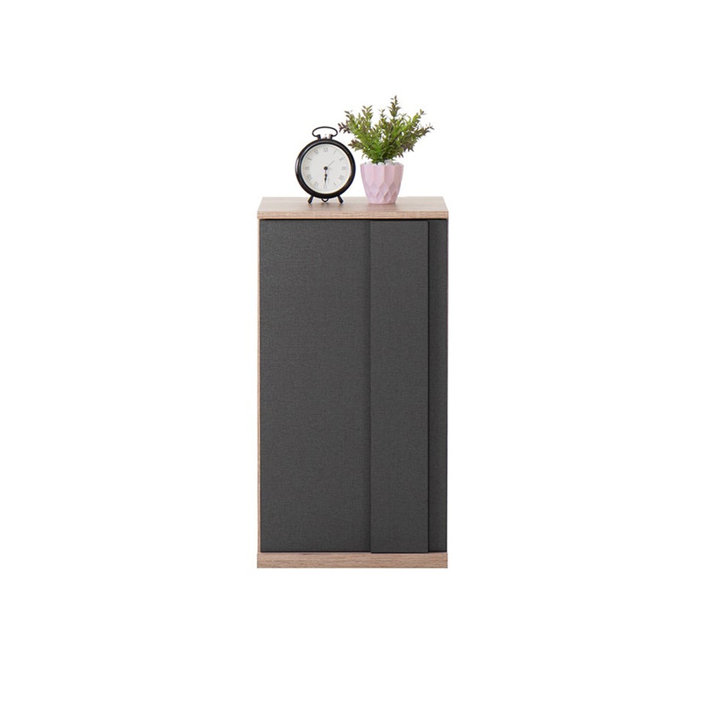 Wishy Cabinet 40cm - Solid Oak/Shadow Linen/Moon Stone