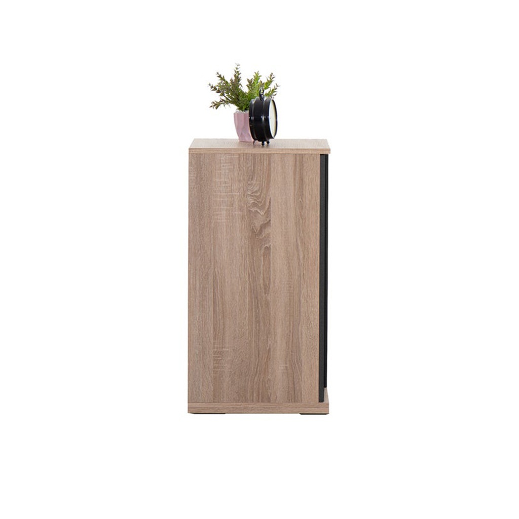Wishy Cabinet 40cm - Solid Oak/Shadow Linen/Moon Stone