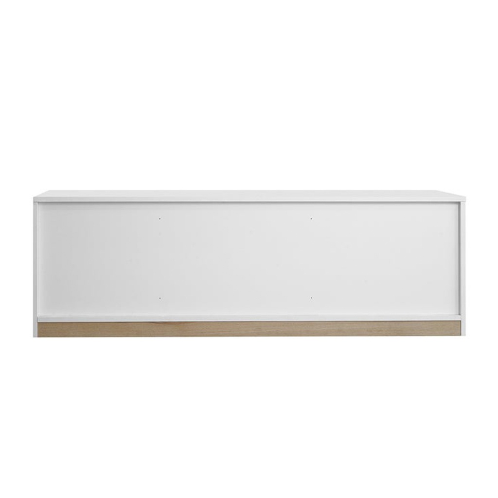 KC- Play Whitie Sideboard TV140 - White/Lindberg Oak