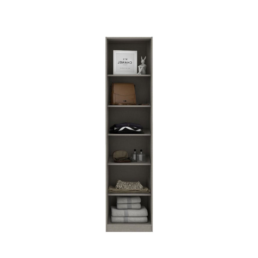 Blox Wardrobe 50-60-210/OP-D/Door01R - Clinen/Lindberg Oak