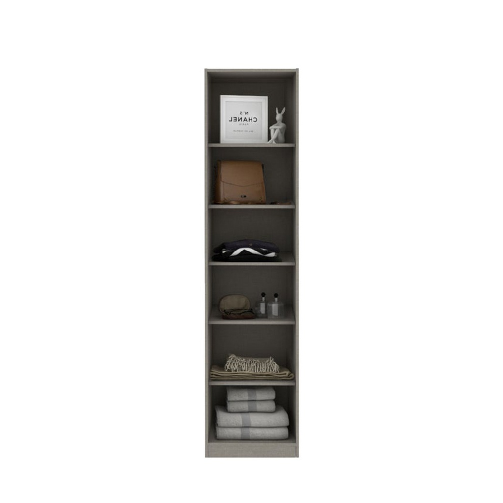 Blox Wardrobe 50-60-210/OP-D/Door01L - Clinen/Lindberg Oak