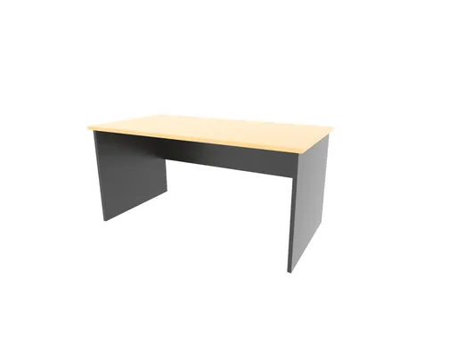 Access Office Executive Desk160cm + Left Sidereturn  100cm Wide  - Maple (0).webp