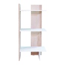 KC-Play Peak-S Shelf C45-White/Lindberg Oak