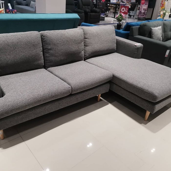 UMI Sofa-Natural Eucalyptus/Gray/Right Corner