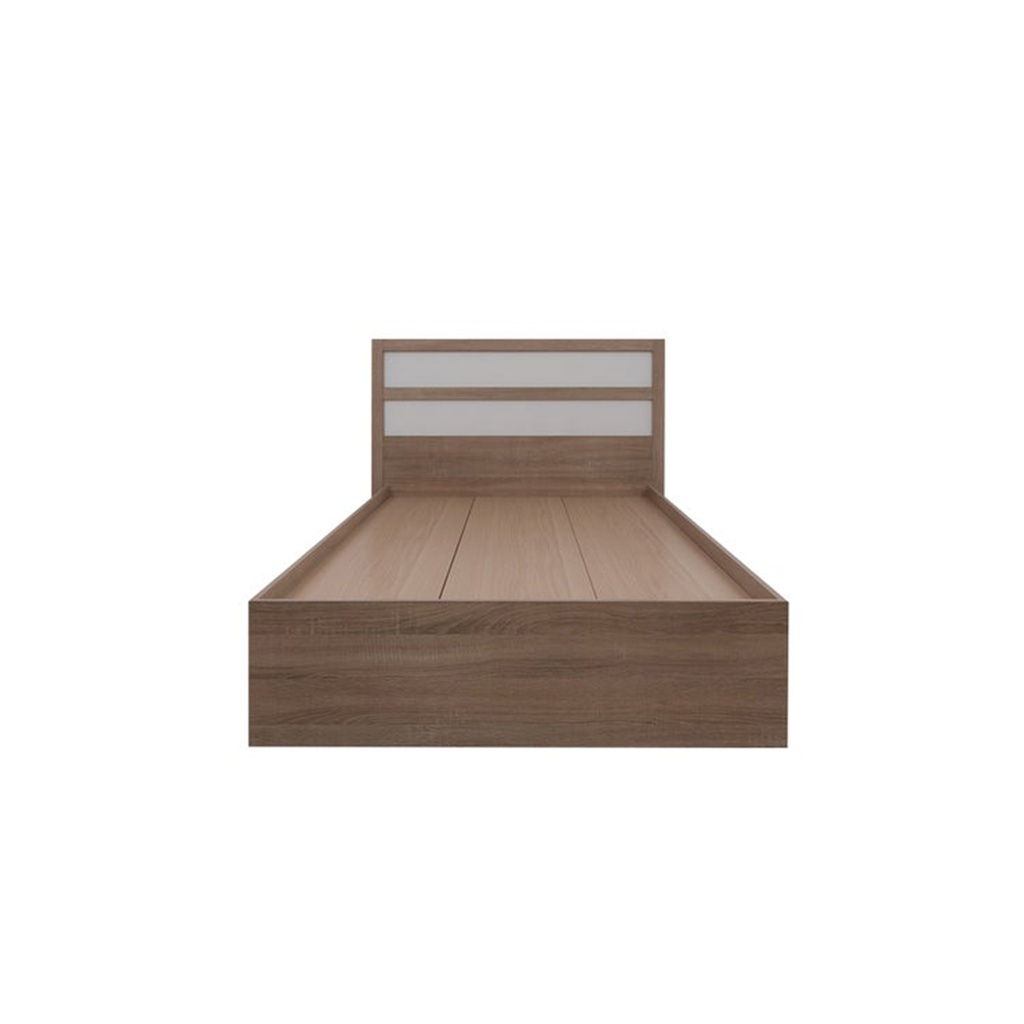 Malfoy Bed 3.5ft - Solid Oak/White