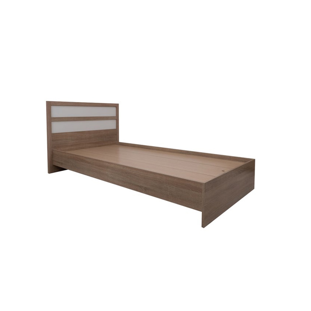 Malfoy Bed 3.5ft - Solid Oak/White