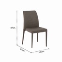 Yap Dining Chair - Brown