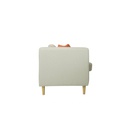 KC-Play Kuru Sofa-Right Corner-Cream/Orange