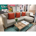 KC-Play Kuru Sofa-Right Corner-Cream/Orange