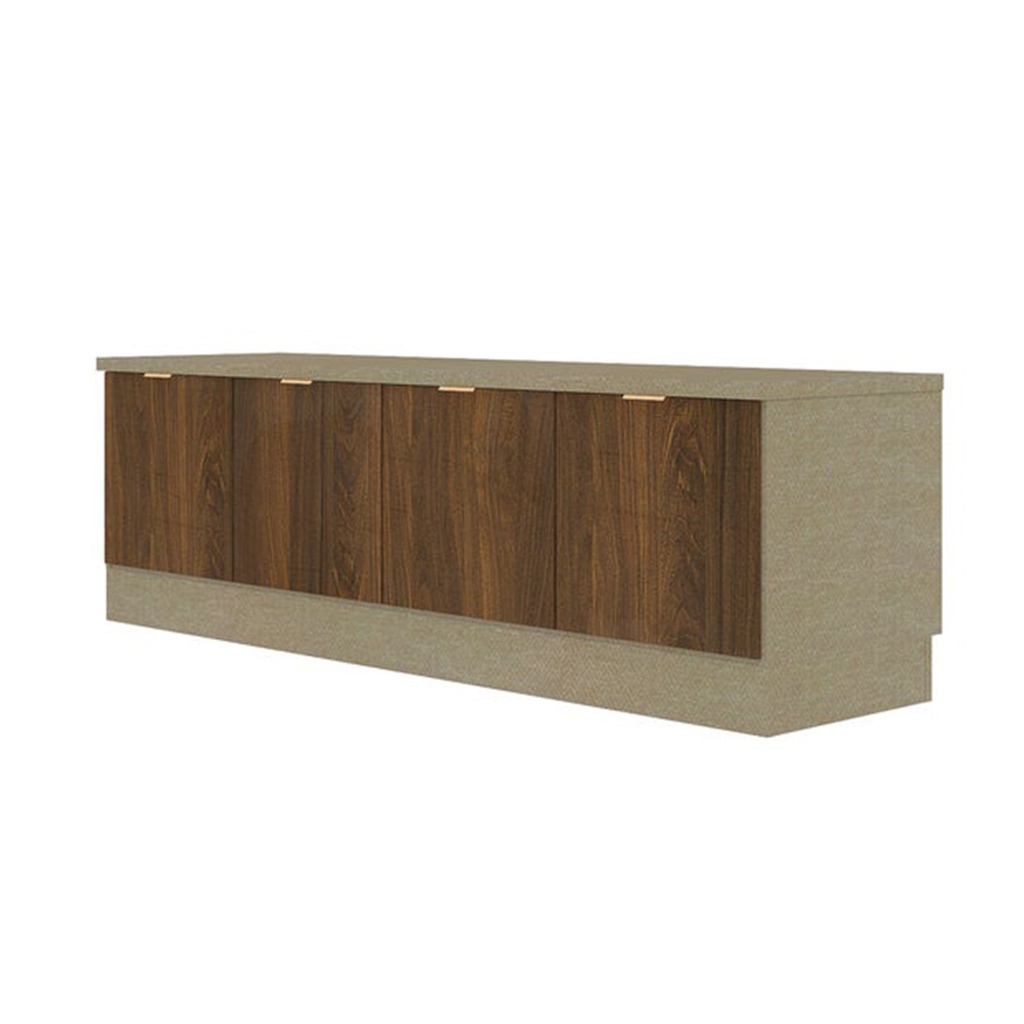 Contini Plus Sideboard TV160 DE01-Cream Linen/Legato/Walnut