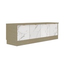 Contini Plus Sideboard TV160/DE01-Cream Linen/Caracatta