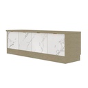 Contini Plus Sideboard TV160/DE01-Cream Linen/Caracatta