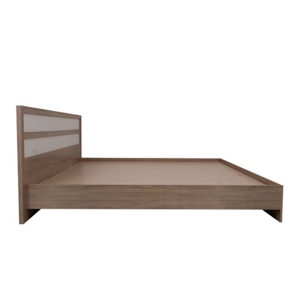 Malfoy Bed 5ft - Solid Oak/White