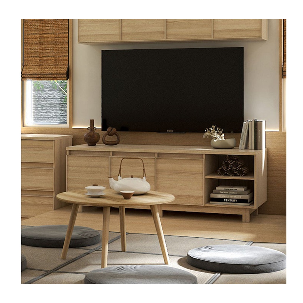 [19214674] Hakone Sideboard TV160cm Wide- Canyon Oak