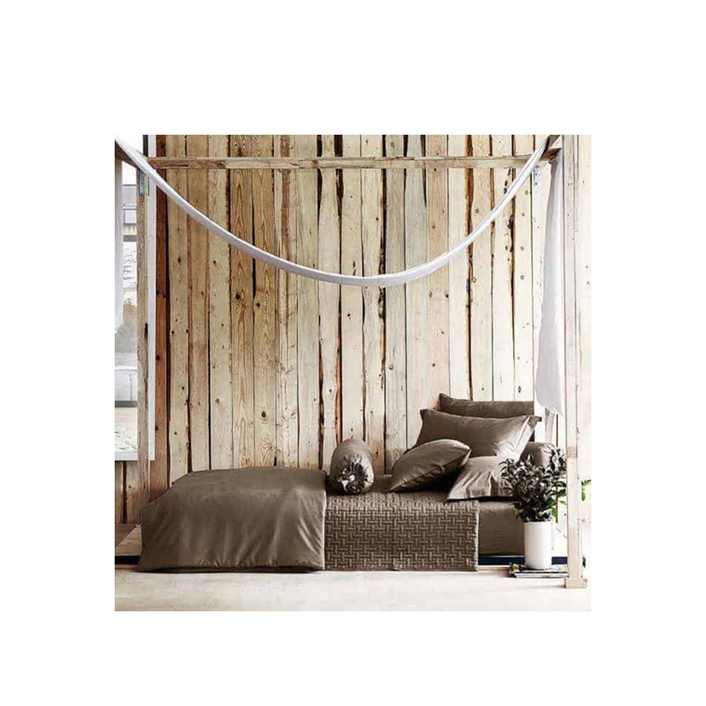 [BS-QS-LCT-PT-04] Lotus Plantone - QS Fitted Bedsheet 100% Cotton - LCT-PT-04