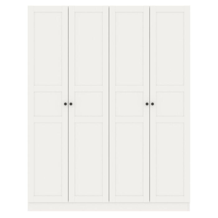 [19209921] Moneta Wardrobe 160cm - White