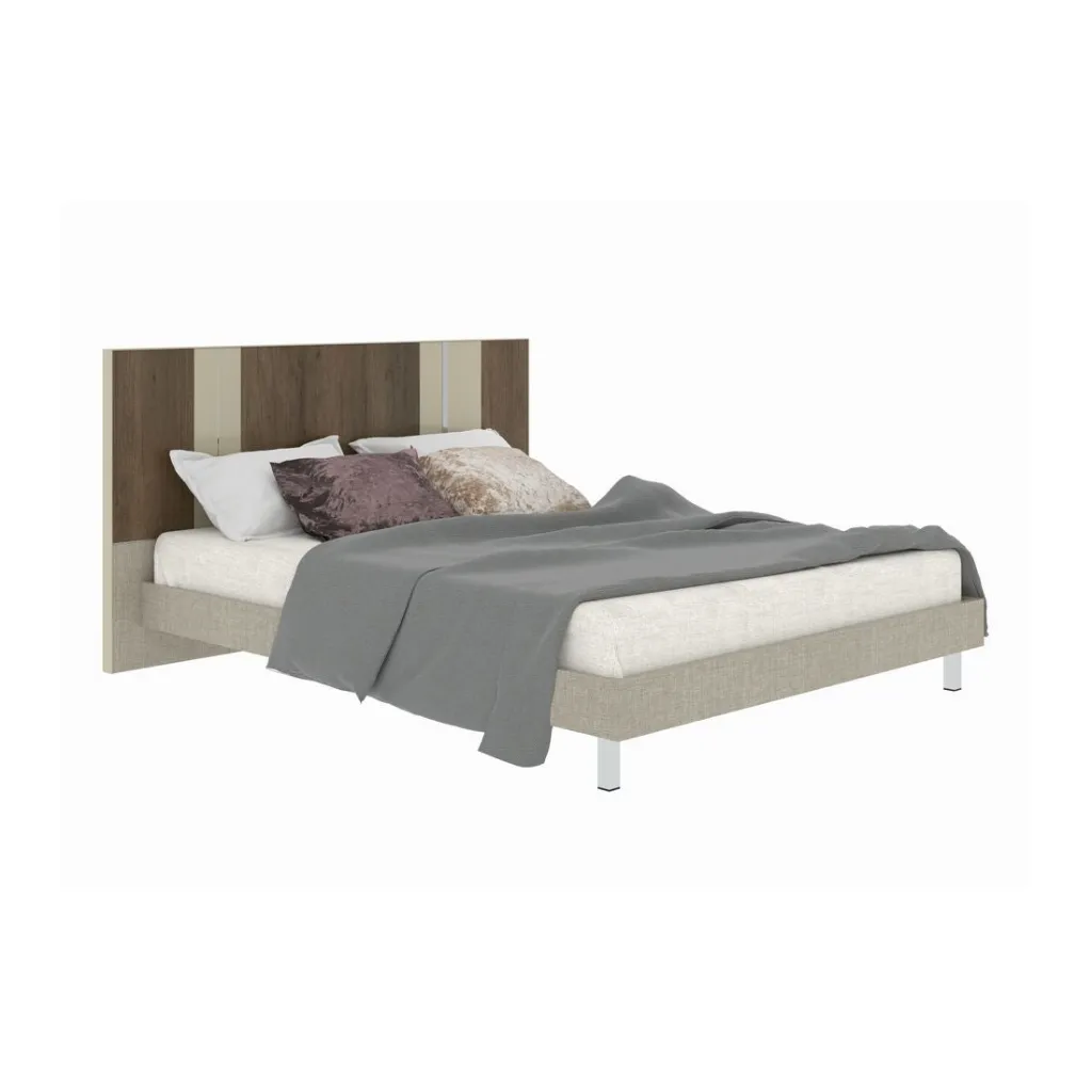 [19139953] Estano Bed 5ft - Hazel