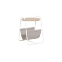 Lart Multi-purpose Shelf - White Steel/Light Grey