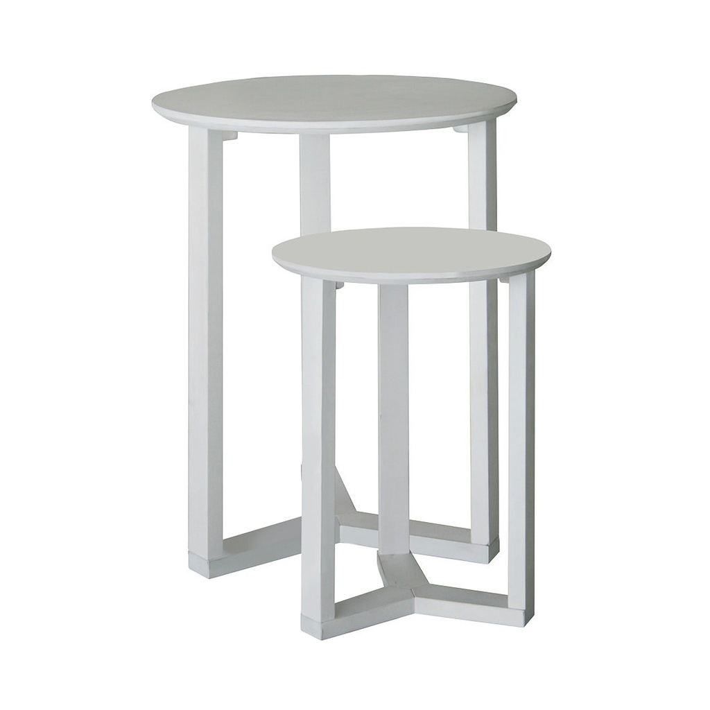 Vincent#2 End Table-White