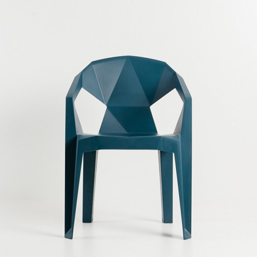 Merryfair Muze Chair - Teal Blue - 94FNAA74H