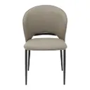 Vefella/Dining Chair/Steel Black/SL Grey