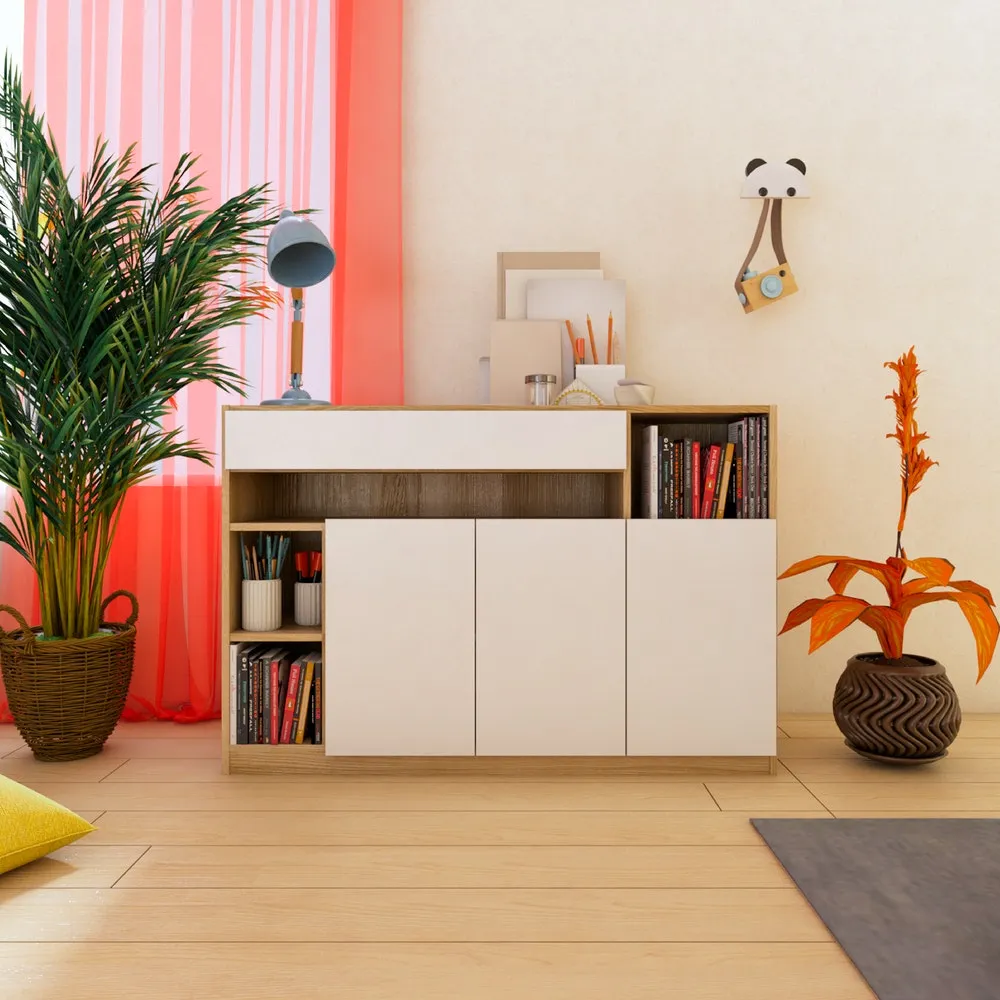 KC-Play/Seenscape/Low Cabinet/C-120 - Lindberg/White
