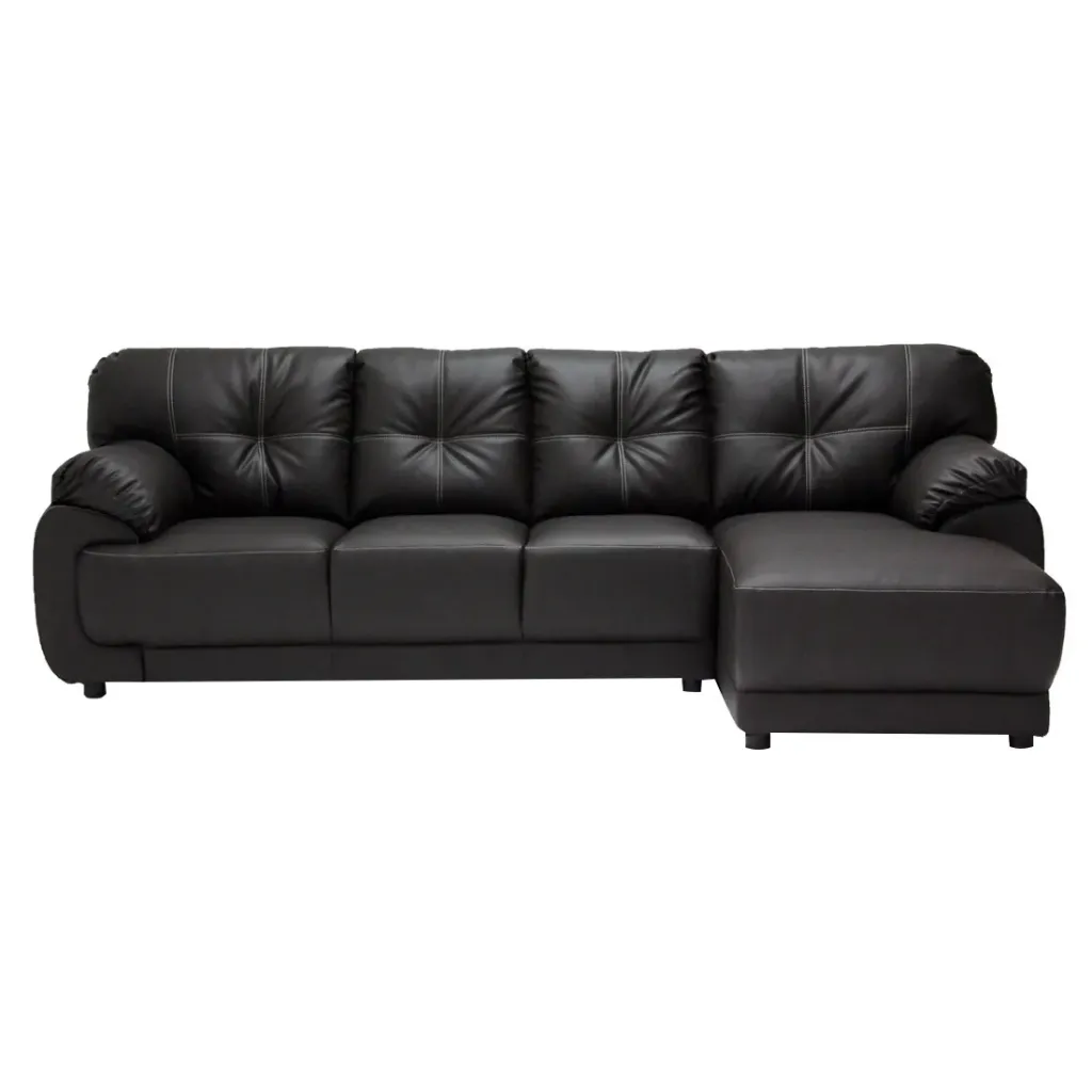 [19077247] Koloze-E Sofa - SL/Dark Brown/Right Corner