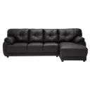 Koloze-E Sofa - SL/Dark Brown/Right Corner