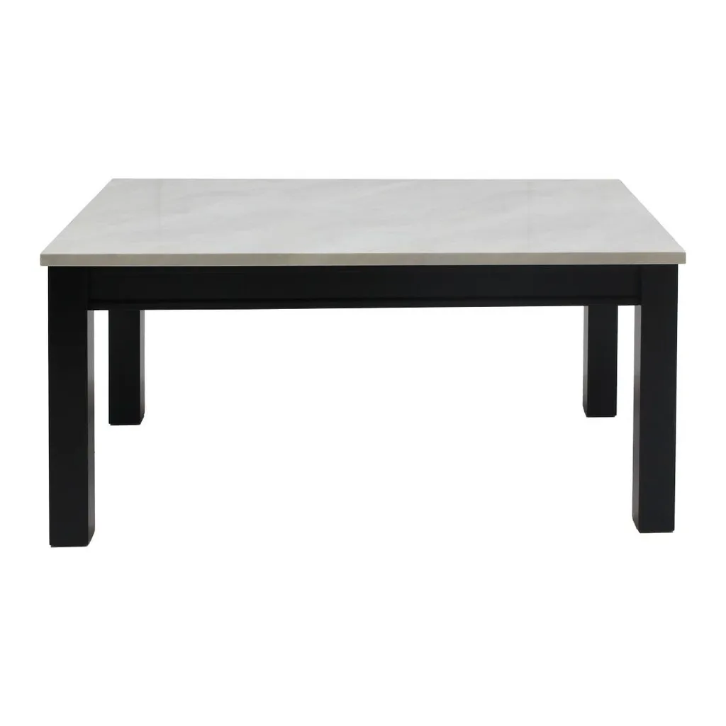 Molina Dining Table A-150 - Artificial Stone/White /Wenge