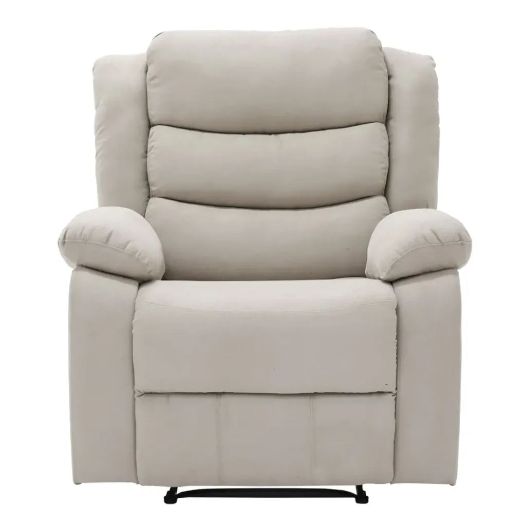 Livia Recliner - Light Brown Fabric/1ERE