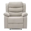 Livia Recliner - Light Brown Fabric/1ERE