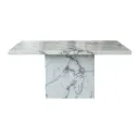 Flattinum Dining Table A160cm - Marble Statuario