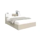 Go/Hollyn Bed 6ft/H/Ivory/Linen White