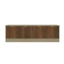 Contini Plus Sideboard TV160 DE01-Cream Linen/Legato/Walnut