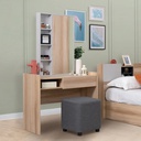 Mavis-Dressing Table DT100-Lindberg Oak/Denim