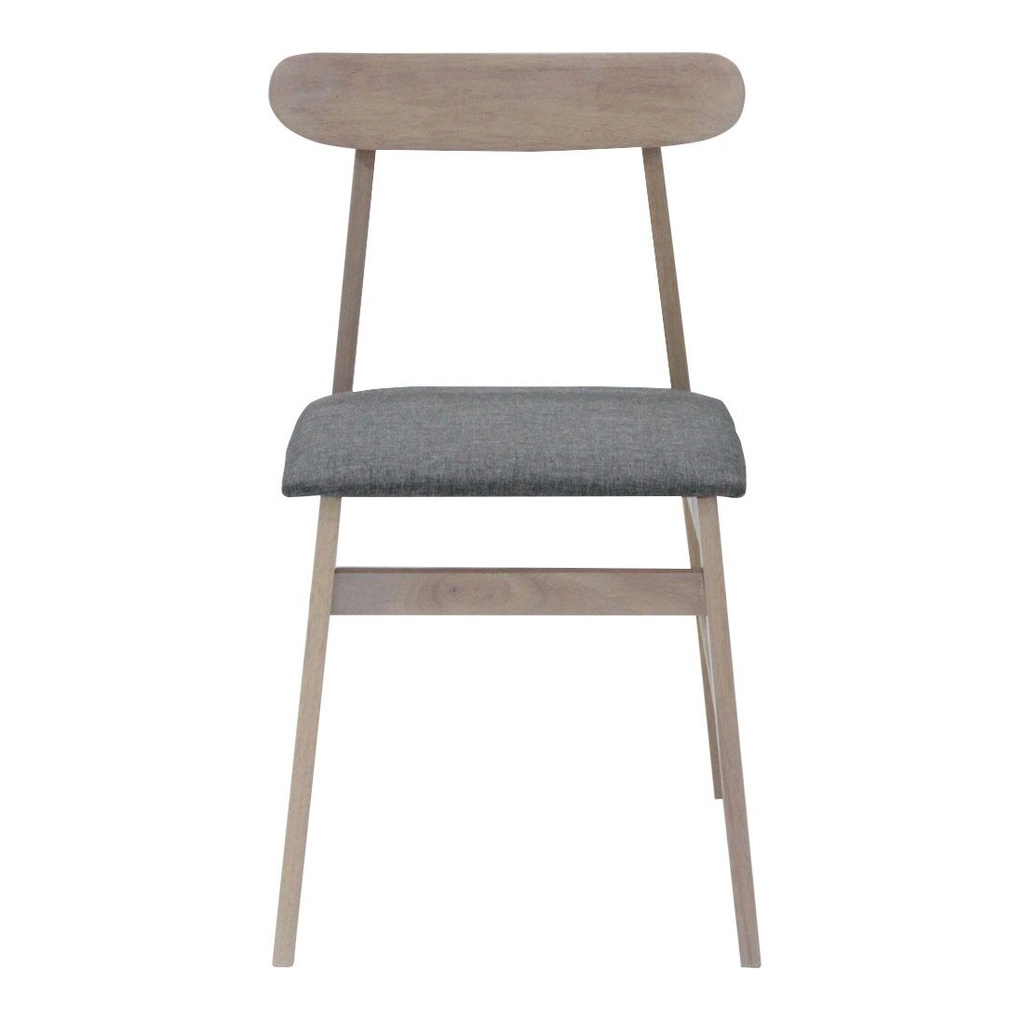 Leginal-B Dining Chair-Natural Leg/Grey