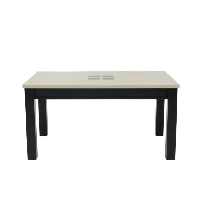 Molizia Dining Table - Plus - A150#2 - Wenge/White/Brown