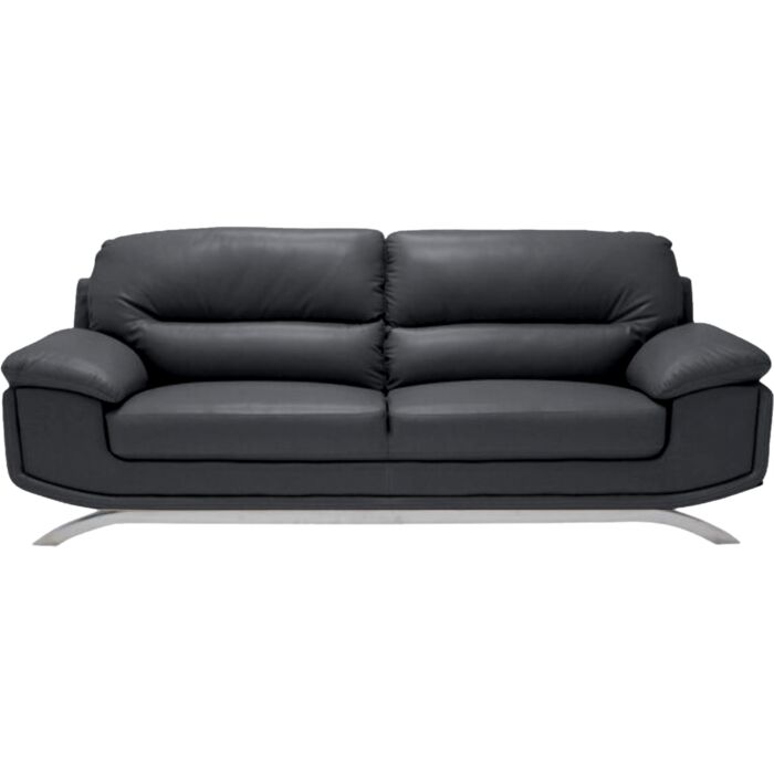 Fumy PP Sofa 3 Seater #2 Leather - BR#4110 - SL Brown