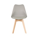 Lifely Dining Chair/Beech Grey/SL Grey