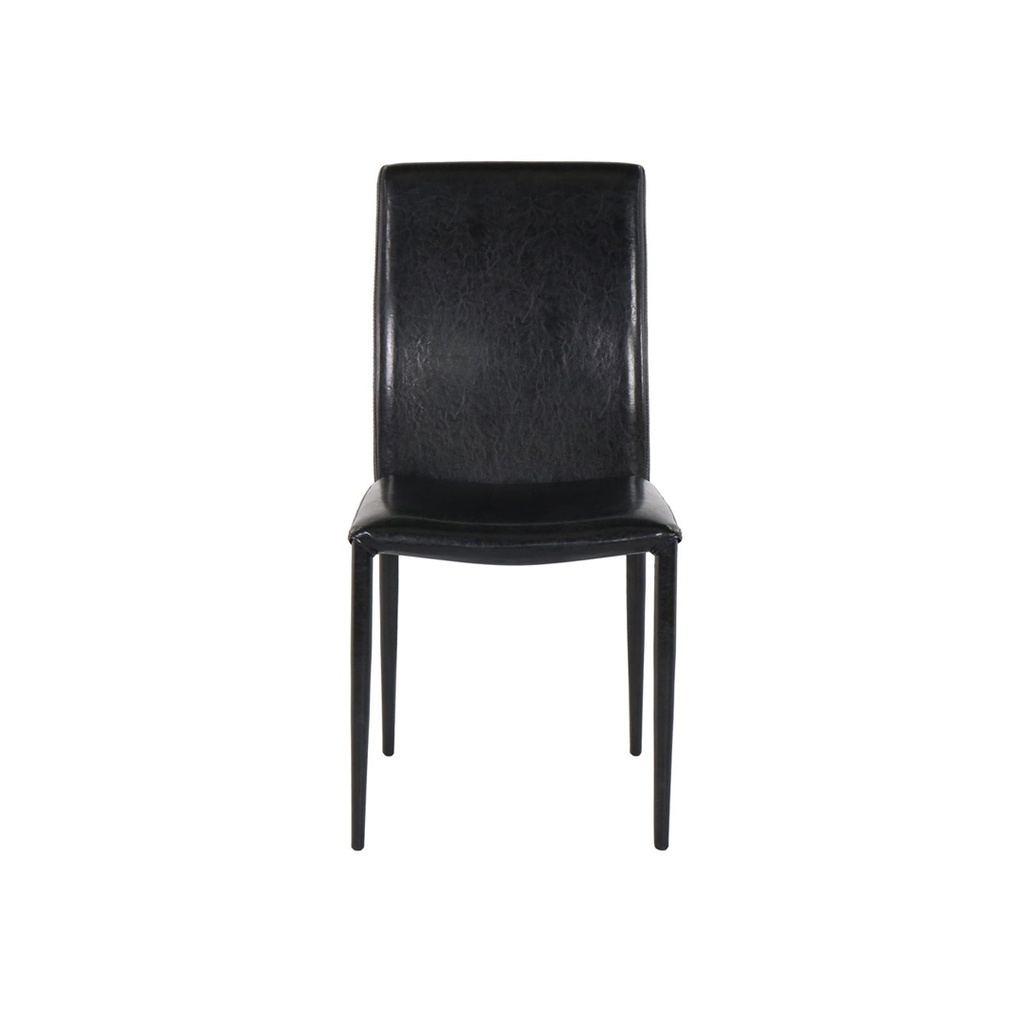 Aladin Dining Chair - PU Leather Black