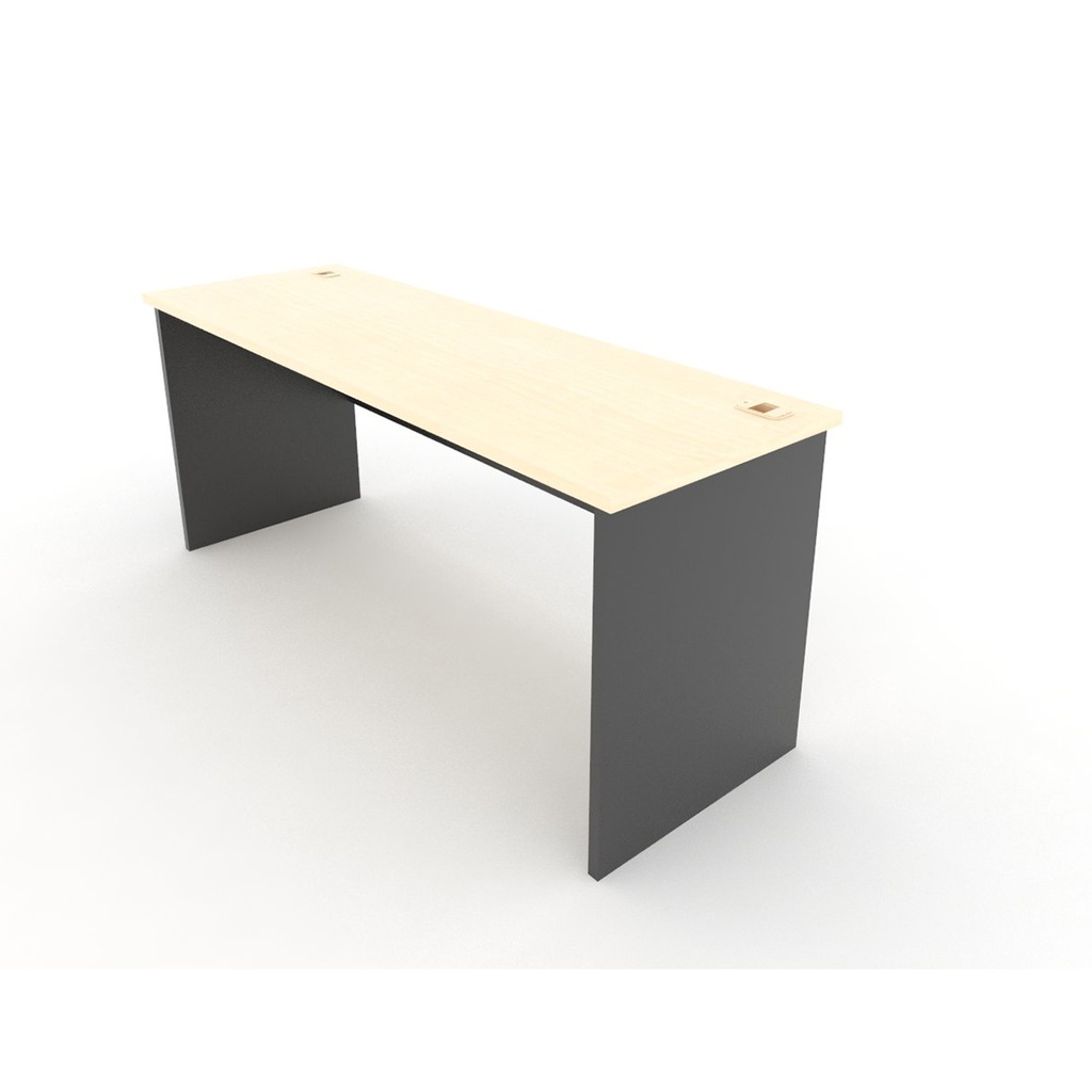 Able Desk DK180 SDW - Dark Grey/Maple