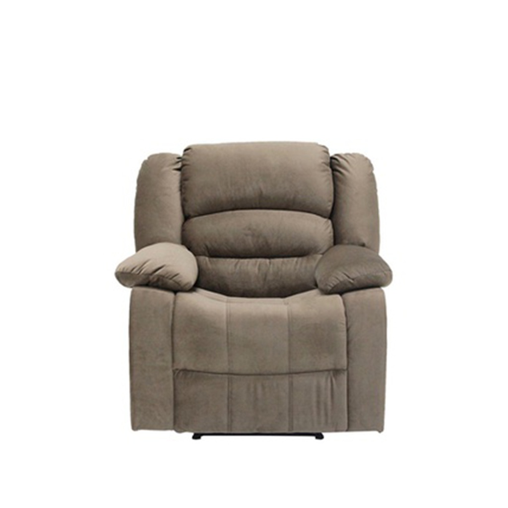 Zac Recliner 1 Seater - Light Brown