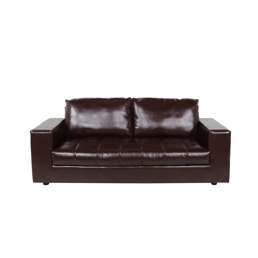 Looms Relief Sofa 3Seater-SL Dark Brown