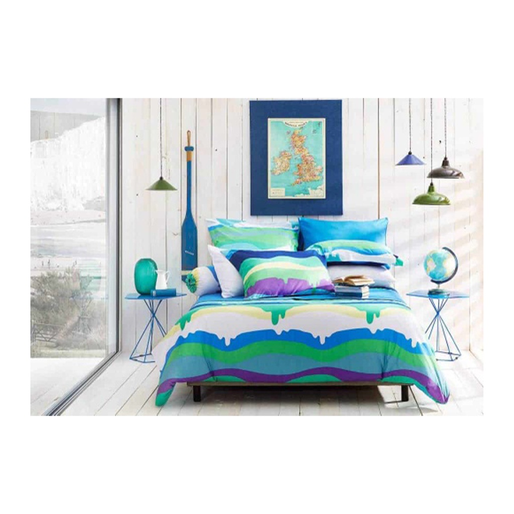 Lotus Impression QS Fitted Bedsheet Set-5pcs : LI-046A