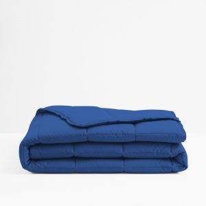 Lotus Attitude - Comforter - Fairly Blue - 90" x 100"