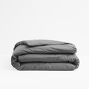 Lotus Attitude - Duvet Cover - Dark Grey - 90" x 100"