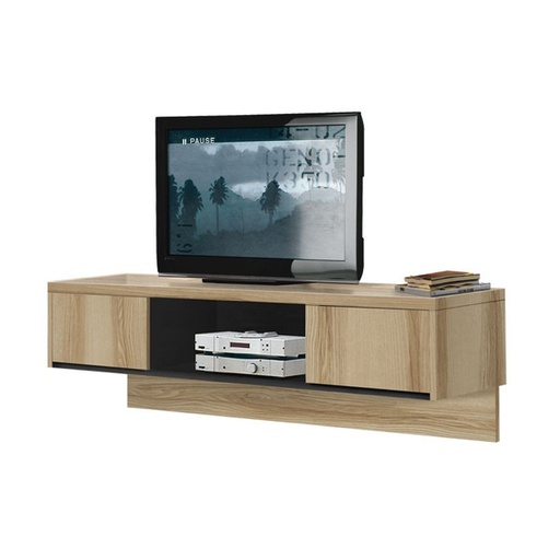 Urbani Hanging Sideboard TV120 Lindberg Oak/Dary Grey