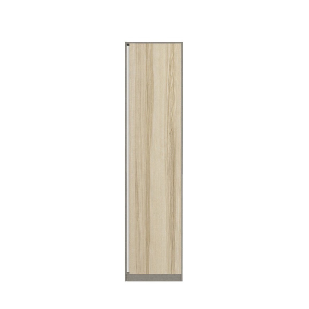 [19210484] Blox Wardrobe WO50-60-210/OP-D/Door01R - Clinen/Lindberg Oak