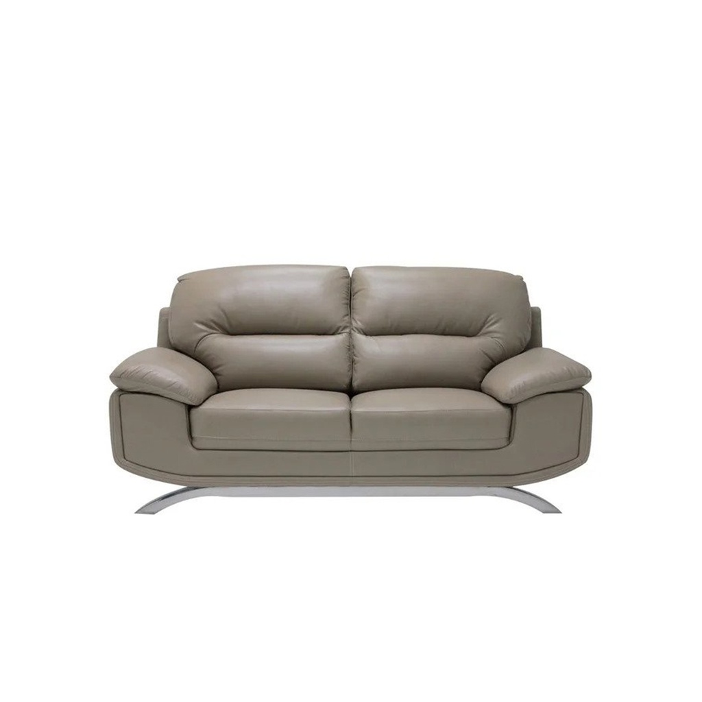 Fumy Sofa 2 Seater- Genuine Leather Brown